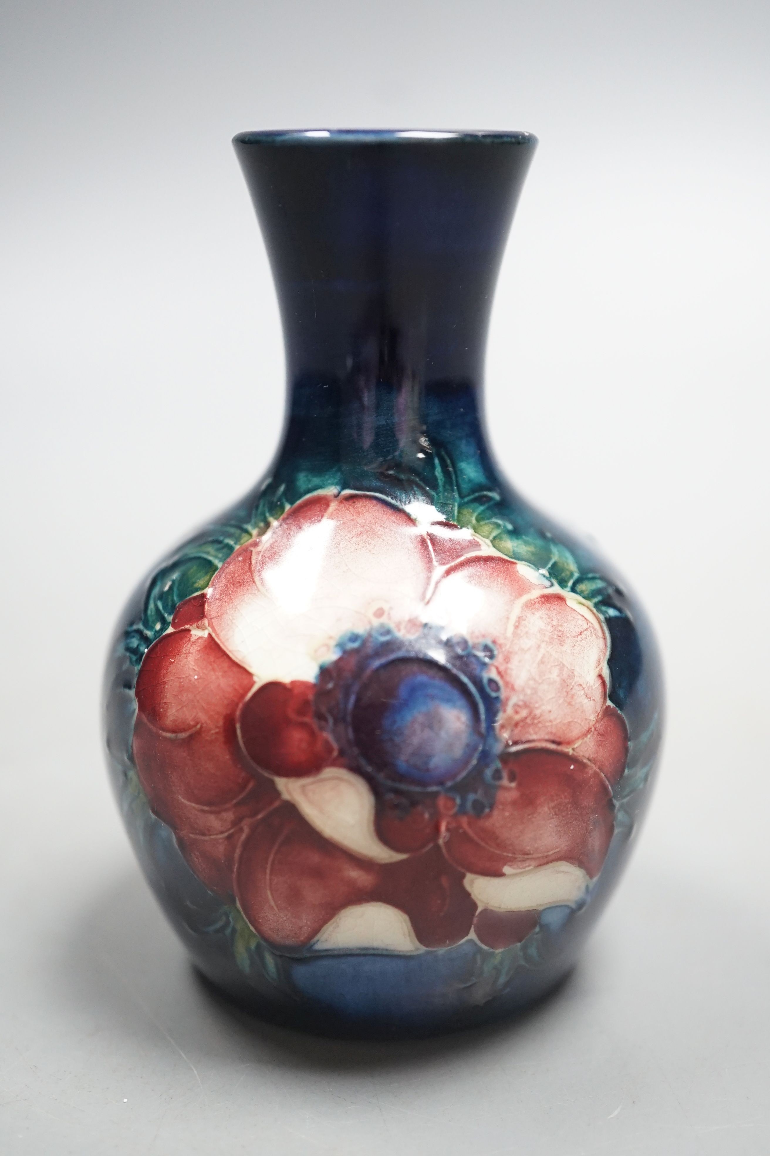 A small Moorcroft vase, 9cm tall